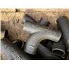 Image 4 : Box Multiple AB&I Cast Iron Pipe Fittings, Misc Sizes