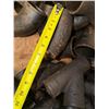 Image 8 : Box Multiple AB&I Cast Iron Pipe Fittings, Misc Sizes