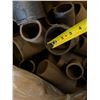 Image 6 : Box Multiple AB&I Cast Iron Pipe Fittings, Misc Sizes