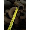 Image 9 : Box Multiple AB&I Cast Iron Pipe Fittings, Misc Sizes