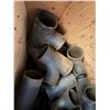 Image 4 : Box Multiple AB&I Cast Iron Pipe Fittings, Misc Sizes