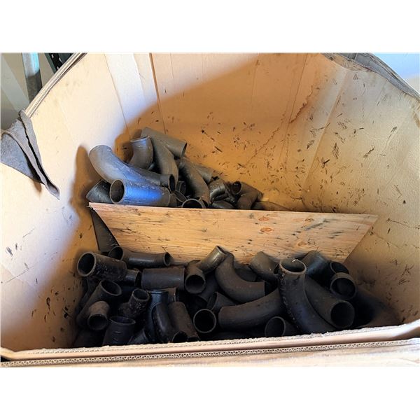 Box Multiple AB&I Cast Iron Pipe Fittings, Misc Sizes