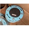 Image 5 : Box Multiple Frank Pattern 40TCSL Slotted Cast Iron Closet Flanges