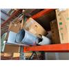 Image 7 : Contents of Shelf: Duct Fittings, Half Round Pipes, Hardware, etc (shelf not included)