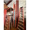 Image 2 : Qty 3 Werner & Louisville Extension Ladders