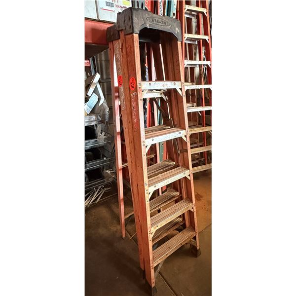 Qty 2 Werner Step Ladders