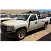 Image 1 : 2012 Chevrolet Silverado Pickup Truck w/ Roof Rack Lic. 421TTW, 94258 Miles (Starts/Runs -See Video)