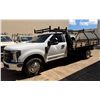 Image 1 : 2017 Ford F350 Stake Flatbed Truck w/ Roof Rack Lic. 432KBS, 027651 Miles (Starts/Runs)