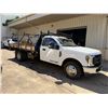 Image 6 : 2017 Ford F350 Stake Flatbed Truck w/ Roof Rack Lic. 432KBS, 027651 Miles (Starts/Runs)