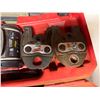 Image 7 : Ridgid Pressgun Picco 6 w/ 3 Crimp Press Jaws in Hard Case
