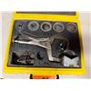 Image 2 : NFP Pilot Clamp Locking Hole Saw Guide w/ Irwin Vise Grip in Hard Case