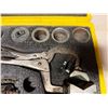 Image 3 : NFP Pilot Clamp Locking Hole Saw Guide w/ Irwin Vise Grip in Hard Case