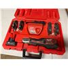 Image 3 : Milwaukee Force Logic Press Tool w/ 4 Crimp Press Jaws in Hard Case