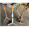 Image 1 : Qty 3 Metal Roller Stands