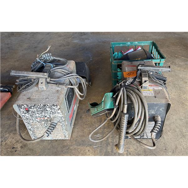 Hypertherm Powermax & Other Plasma Cutters w/ Welding Helmet, etc