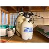 Image 3 : Contents of Shelf: Poly Sprayers, Spray Paint, Propane Tank, Gas Cans, Adhesives, etc (shelf not inc