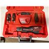 Image 2 : Milwaukee Force Logic Press Tool w/ 3 Crimp Press Jaws in Hard Case