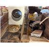 Image 19 : Qty 5 Wire Rack Shelving Units & Contents: Pipe Fittings, Wire, IPS Flashing, Ties, Hardware, etc