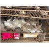 Image 23 : Qty 5 Wire Rack Shelving Units & Contents: Pipe Fittings, Wire, IPS Flashing, Ties, Hardware, etc