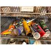 Image 34 : Qty 5 Wire Rack Shelving Units & Contents: Pipe Fittings, Wire, IPS Flashing, Ties, Hardware, etc