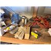 Image 5 : Contents of Shelf: Foam Weatherseal, Ear Plugs, Cords, Pipe Fittings, etc (shelf not included)