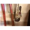 Image 10 : Multiple Industrial Wheeler Rex Chain Pipe Cutters, Clamps, Bolt Cutters, Pipe Wrenches, etc