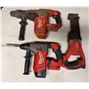 Image 1 : Qty 3 Milwaukee Tools: 2715-20 Rotary Hammers & 2821-20 Sawzall Reciprocating Saw