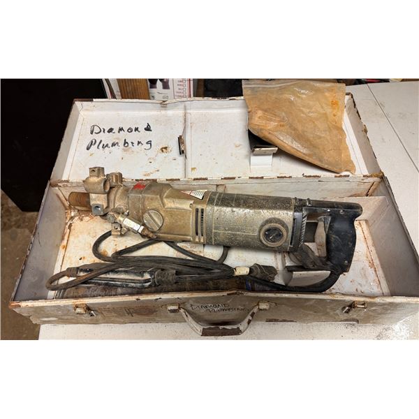 Porter-Cable 2132000 (?) Flex Handheld Core Drill in Hard Case