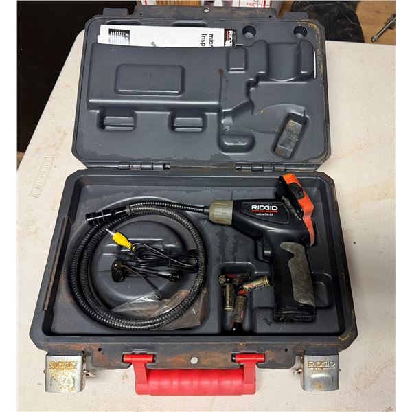 Ridgid Micro CA-25 Digital Inspection Camera in Hard Case