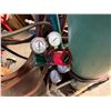 Image 13 : Qty 2 Welding Tanks, Torches, Hoses & Leads on Harper Hand Truck