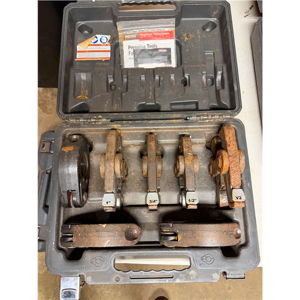 Ridgid MegaPress Fitting System Pressing Tools in Hard Case