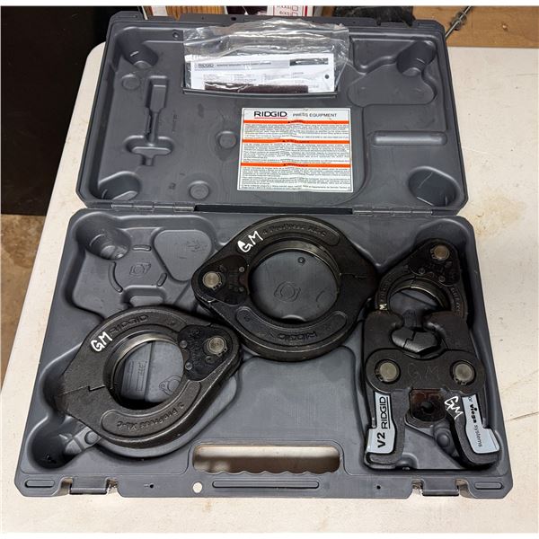 Ridgid XL-C Kit ProPress XL-C Rings in Hard Case