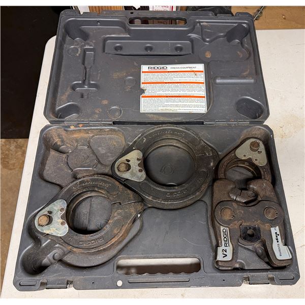 Ridgid XL-C Kit ProPress XL-C Rings in Hard Case