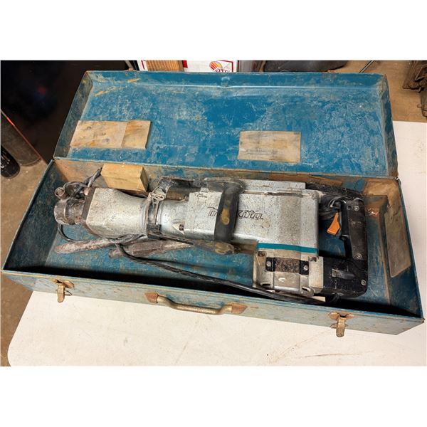 Makita Electric Jack Hammer in Hard Case