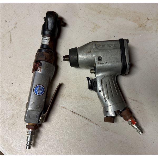 Craftsman 875.199460 Impact Wrench & Touch Mechanics Air Ratchet Wrench