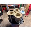 Image 2 : Multiple Rolls Ram Board Floor Protection, Plastic Sheeting, Klein Tools Glow Rod Set, etc