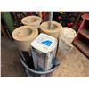 Image 5 : Multiple Rolls Ram Board Floor Protection, Plastic Sheeting, Klein Tools Glow Rod Set, etc