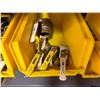 Image 3 : Contents of Shelf: Multiple Pipe Fittings, Valves, Hangers, Hardware, etc (rack & bins not included)