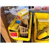 Image 9 : Contents of Shelf: Multiple Pipe Fittings, Valves, Hangers, Hardware, etc (rack & bins not included)