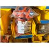 Image 12 : Contents of Shelf: Multiple Pipe Fittings, Acousto Clamps, Hardware, etc (rack & bins not included)