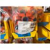Image 6 : Contents of Shelf: Multiple Pipe Fittings, Acousto Clamps, Hardware, etc (rack & bins not included)
