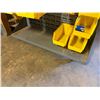 Image 8 : Metal Rack w/ Multiple Yellow Bins (contents not included)