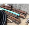 Image 2 : Multiple Large PVC & Cast Iron Pipes, Misc Sizes