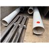 Image 4 : Multiple Large PVC & Cast Iron Pipes, Misc Sizes
