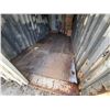 Image 4 : White 20' Shipping Container (contents not included)