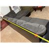 Image 8 : Gray Sectional Sofa w/ Chaise 120" x 74"