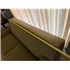 Image 6 : Green Sofa Sleeper Bed 54" x 75" (open - bed), 74" x 37" (closed)