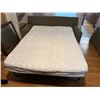 Image 3 : Green Sofa Sleeper Bed 54" x 75" (open - bed), 74" x 37" (closed)