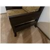 Image 5 : Qty 2 Wooden Armchairs w/ Woven Sides Seat Cushions & Backs 28" x 30"