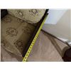 Image 7 : Qty 2 Wooden Armchairs w/ Woven Sides Seat Cushions & Backs 28" x 30"